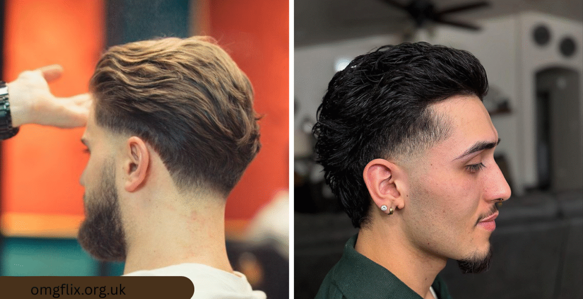 low taper fade long hair